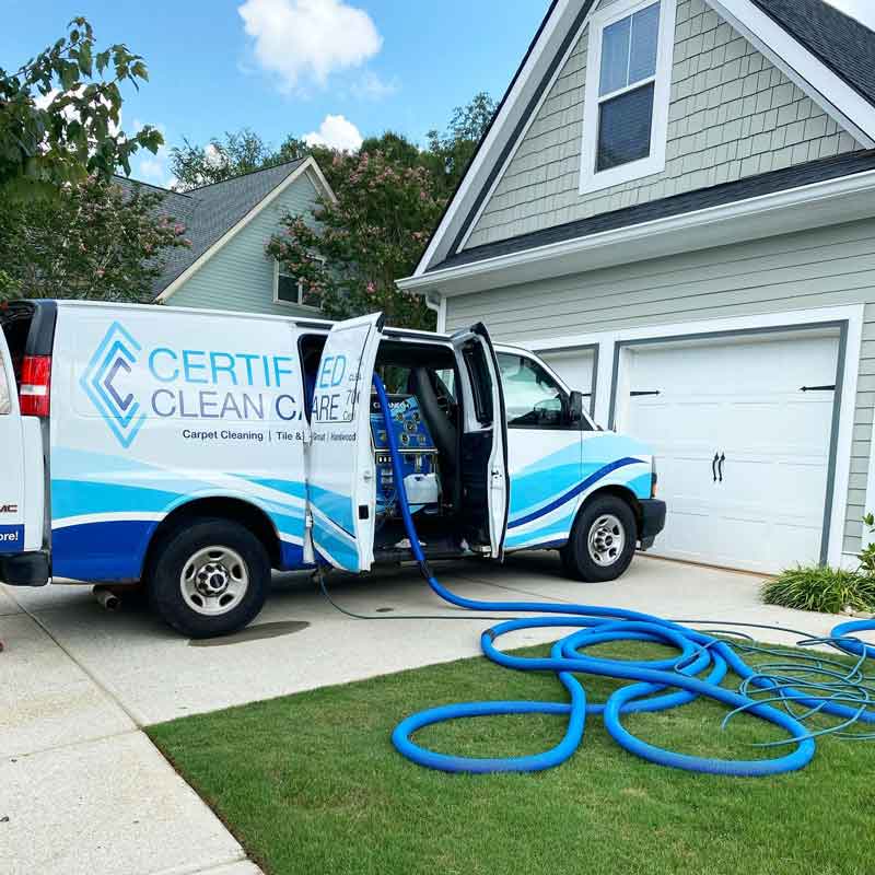 Carpet Cleaning in Knoxville TN Certified Clean Care Truck