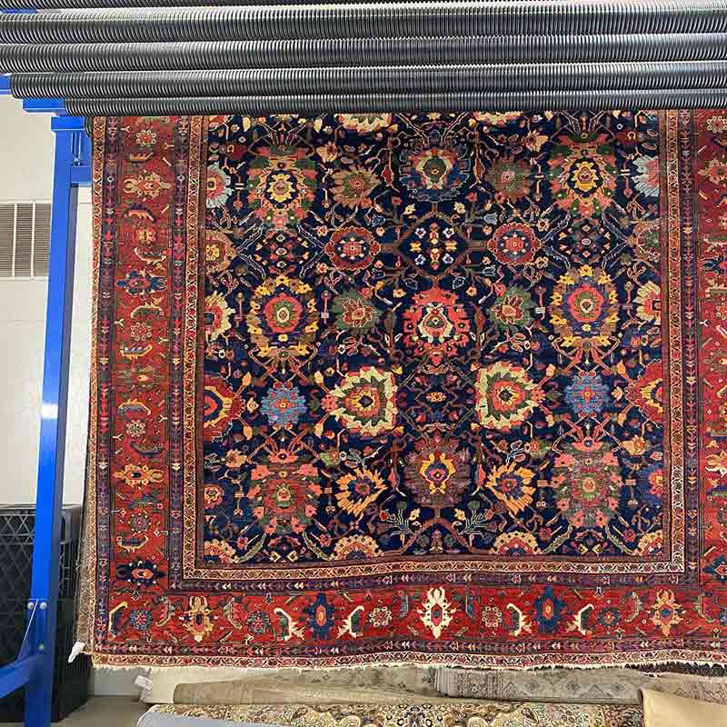 Rug Cleaning Process